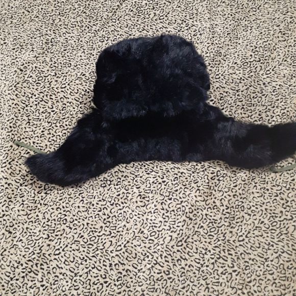 🔥 Vintage Rabbit Fur Trapper Hat - Picture 7 of 12